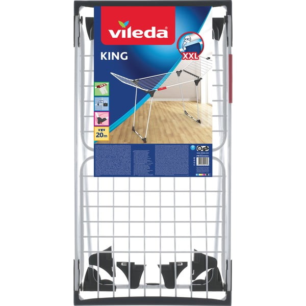 Stojalo za sušenje perila King - Vileda-image-1
