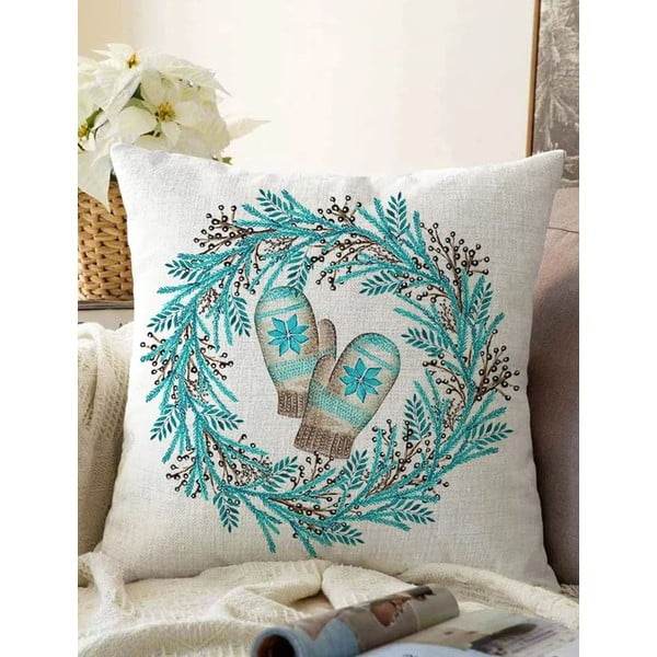 Prevleka za blazino z božičnim motivom 43x43 cm – Mila Home