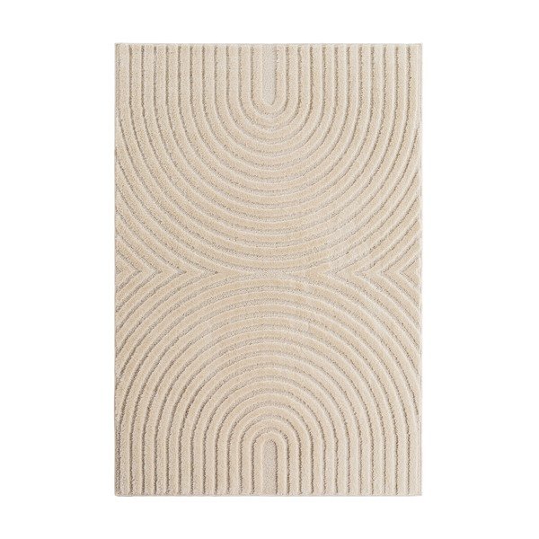 Kremno bela preproga iz mešanice jute 240x340 cm Art 1122 – Ayyildiz Carpets