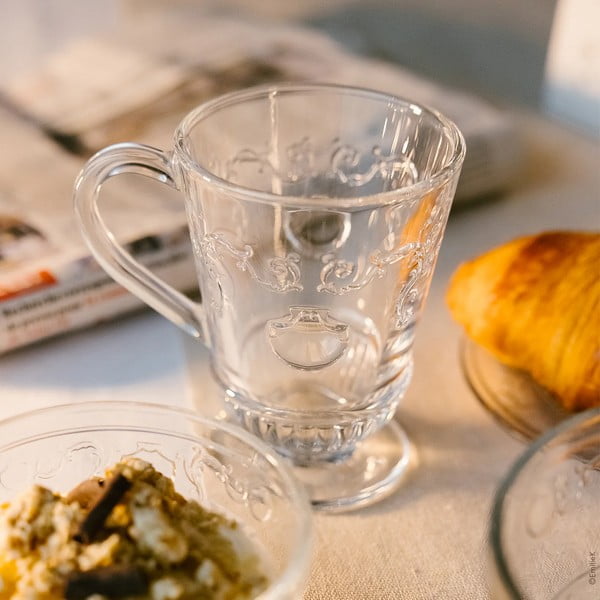 Steklen lonček z ročajem La Rochère Versailles, 200 ml-image-1