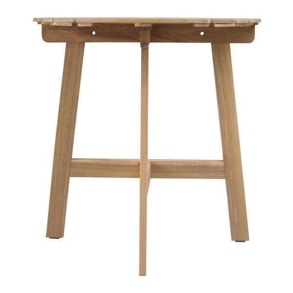 Vrtna jedilna miza iz masivne akacije 45x70 cm Nina - LDK Garden-image-4