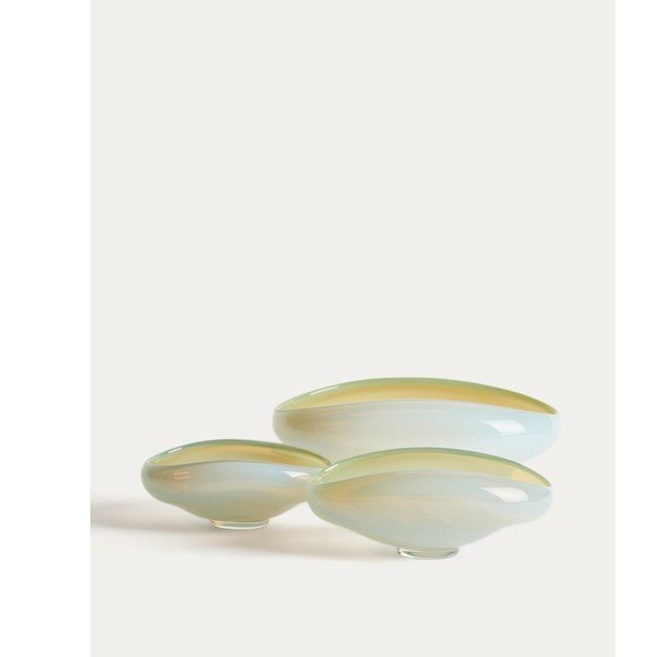 Steklena okrasna skleda 14x19 cm Nodila – Kave Home-image-3