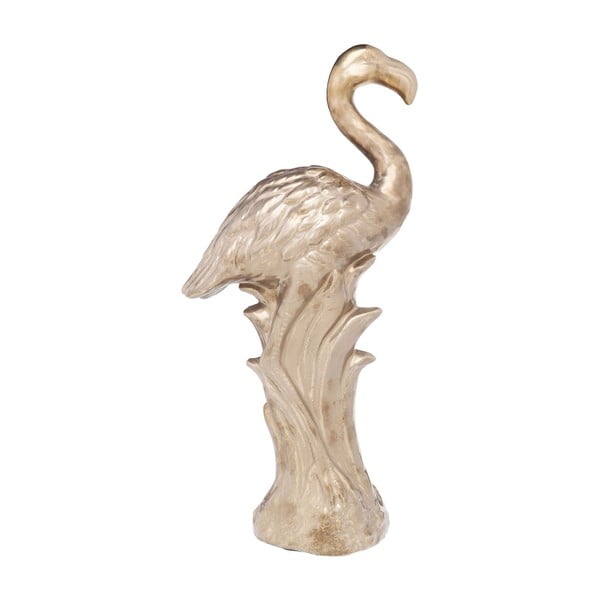 Dekoracija v zlati barvi Kare Design Flamingo