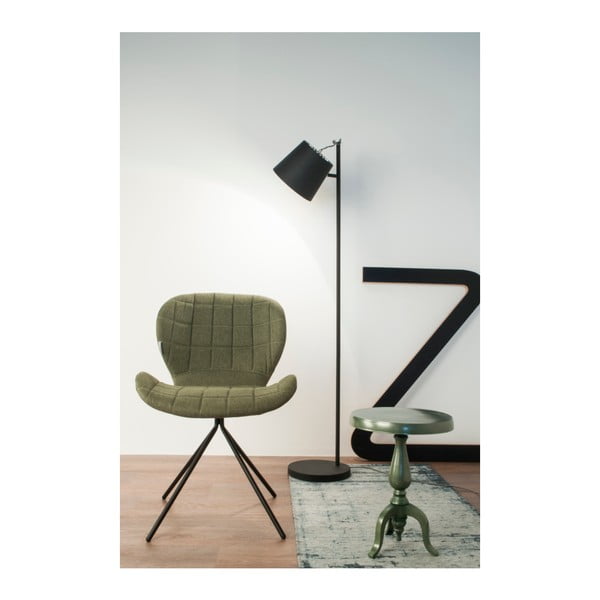 Črna stoječa svetilka Zuiver Buckle Head-image-1