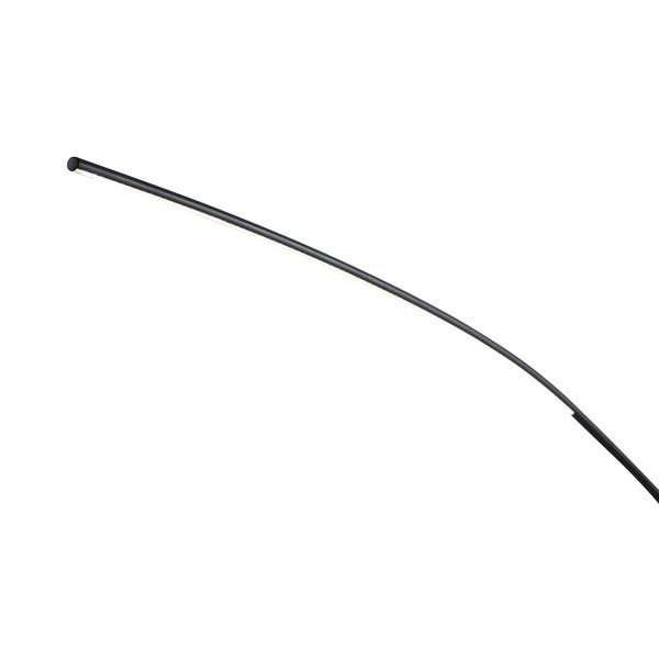 Temno rjava LED zatemnitvena stoječa svetilka (višina 210 cm) Shanghai – Trio-image-3