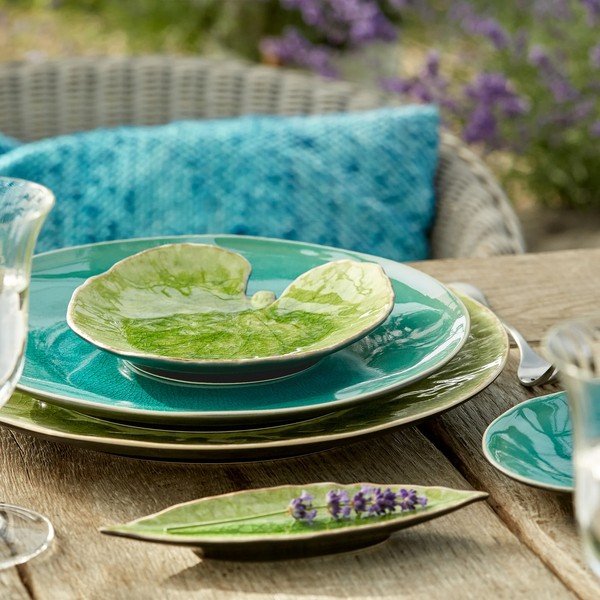 Zelena skleda iz kamenine Costa Nova Riviera, 17 x 17,6 cm-image-1