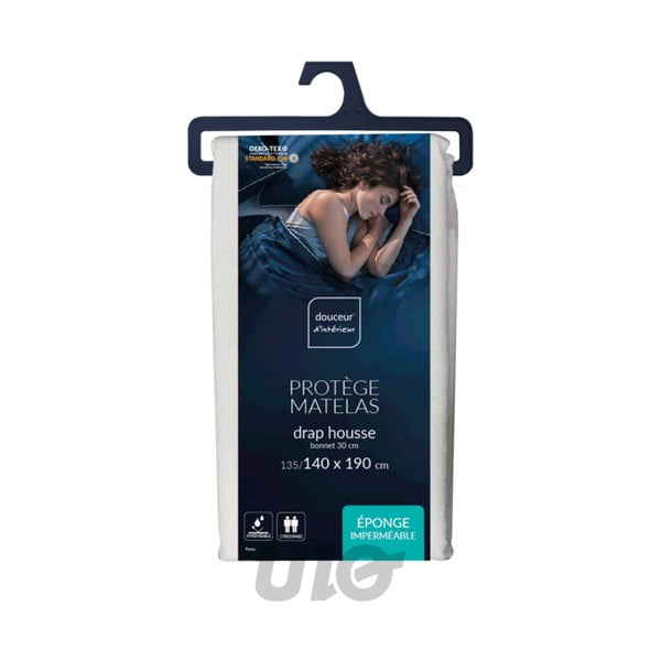 Zaščitna prevleka za vzmetnico 140x190 cm Ponny – douceur d'intérieur-image-1