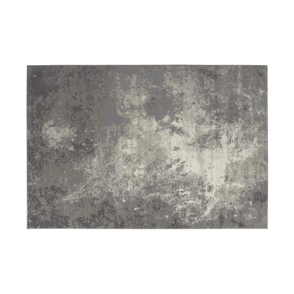 Siva volnena preproga Kooko Home Zouk, 240 x 340 cm