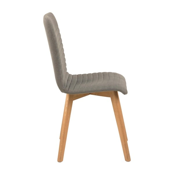 Komplet 2 svetlo sivih jedilnih stolov Actona Arosa-image-1