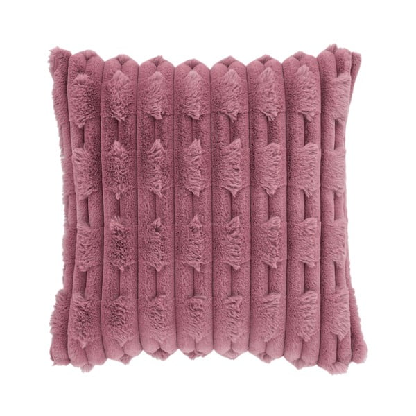 Okrasna blazina iz mikropliša 50x50 cm Carved Fur – Bianca