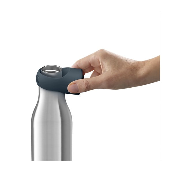 Set steklenice za vodo in lončka to go iz nerjavečega jekla Loop&Sipp - Joseph Joseph-image-1