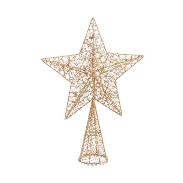 Božična zvezda v zlati barvi Unimasa Estrella