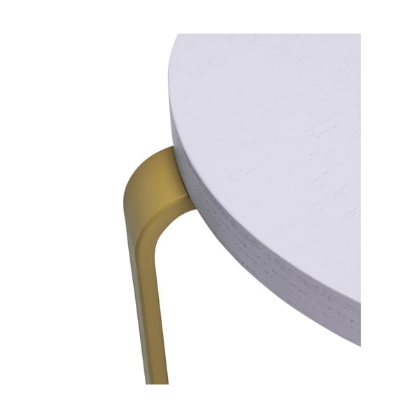 Rjavo-modri stolček iz jesenovega lesa Smile - Hübsch-image-2