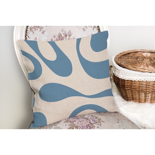Prevleka za blazino 43x43 cm Blue Latte – Mila Home-image-1