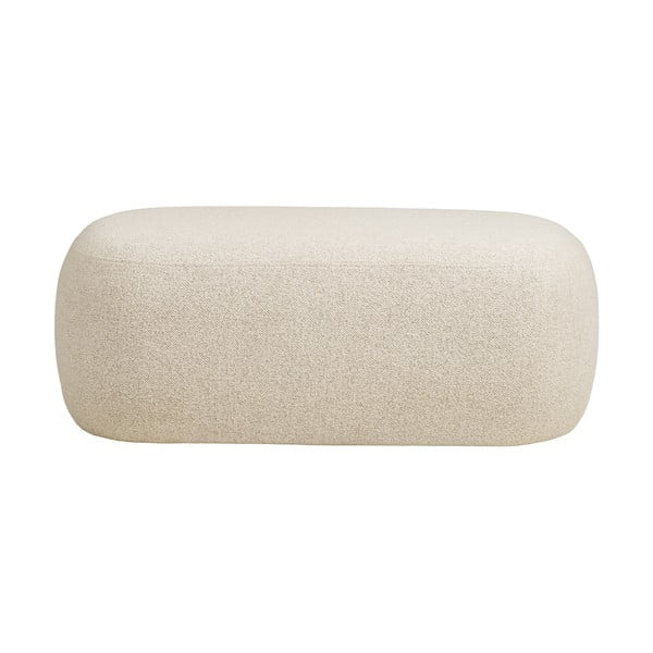 Bež klop iz tkanine bouclé Blossomville – House Nordic