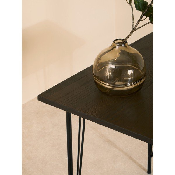 Jedilna miza iz masivnega bresta ø 80 cm District – Premier Housewares-image-3