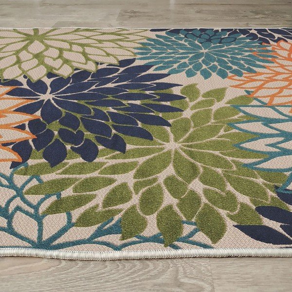 Pralna preproga iz mešanice bombaža 100x150 cm Geo Flowers – Conceptum Hypnose-image-4