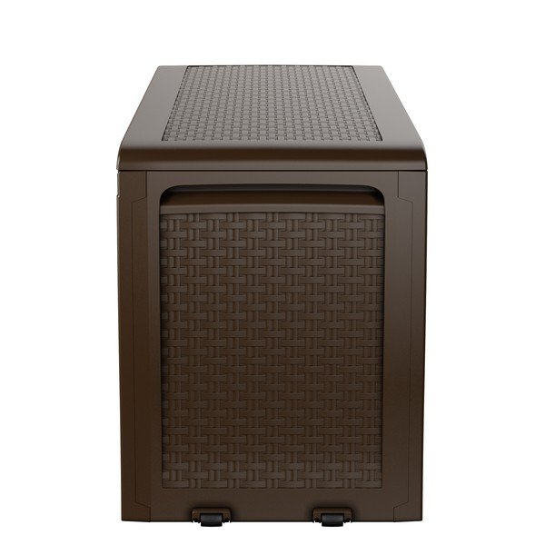 Temno rjava plastična vrtna škatla za shranjevanje Samoa – Keter-image-3