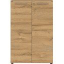 Antracitno siva omara v hrastovem dekorju 80x120 cm Agenda - Germania