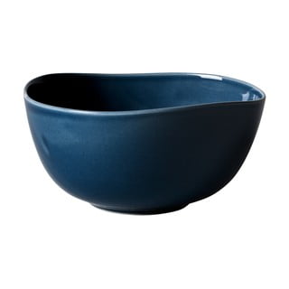 Temno modra porcelanasta skleda Villeroy & Boch Like Organic, 0,75 l