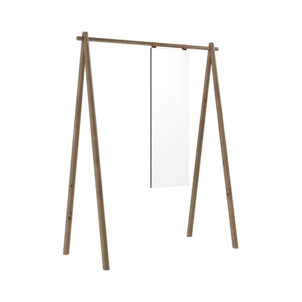 Stojalo za oblačila iz rjavega borovega lesa Hongi - Karup Design-image-3