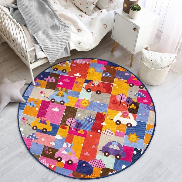 Otroška preproga ø 120 cm Comfort – Mila Home-image-4