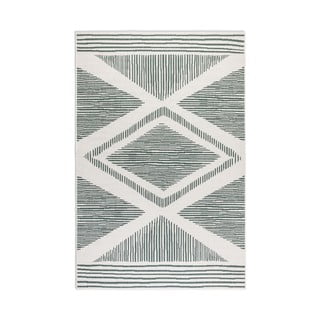 Zelena/kremno bela zunanja preproga 160x230 cm Gemini – Elle Decoration