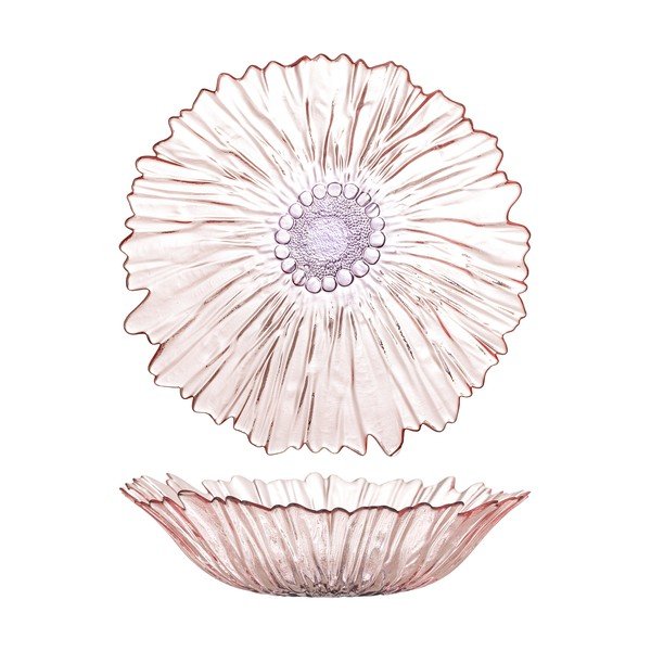 Svetlo rožnata steklena skleda ø 31 cm Mariko – Bloomingville-image-4