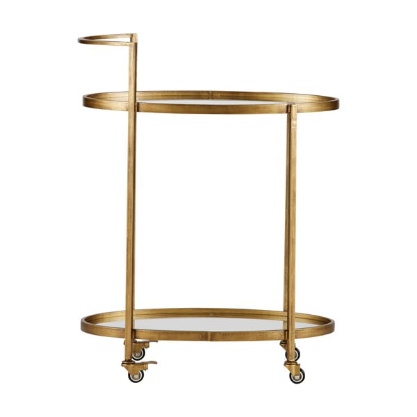 Servirni voziček na kolesih 35x67 cm Push – WOOOD-image-3