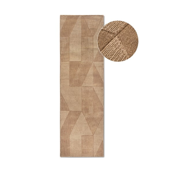 Bež ročno tkan volnen tekač 80x250 cm Ursule – Villeroy&Boch