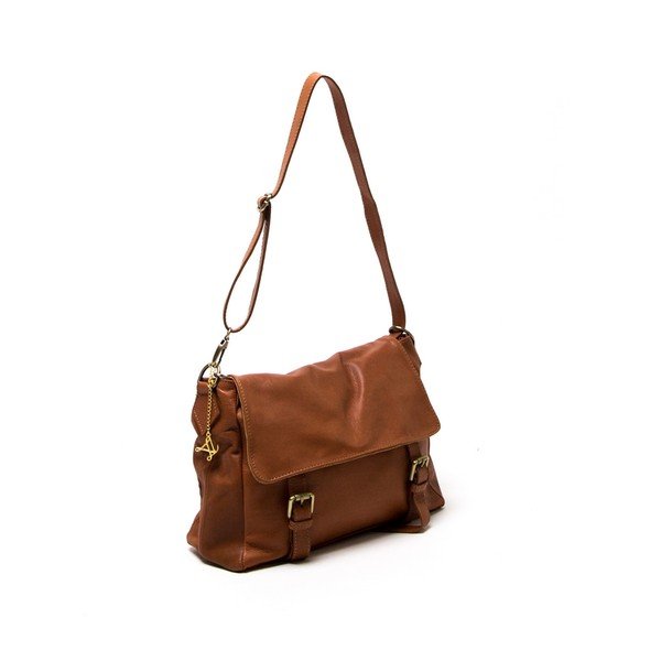 Usnjena torbica Luisa Vannini 2093 Cognac-image-1
