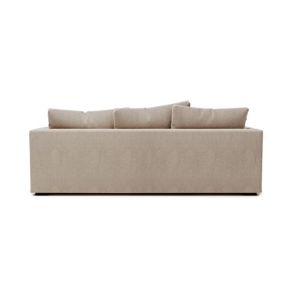 Kremno beli žametni kavč 220 cm Comfy - Scandic-image-2
