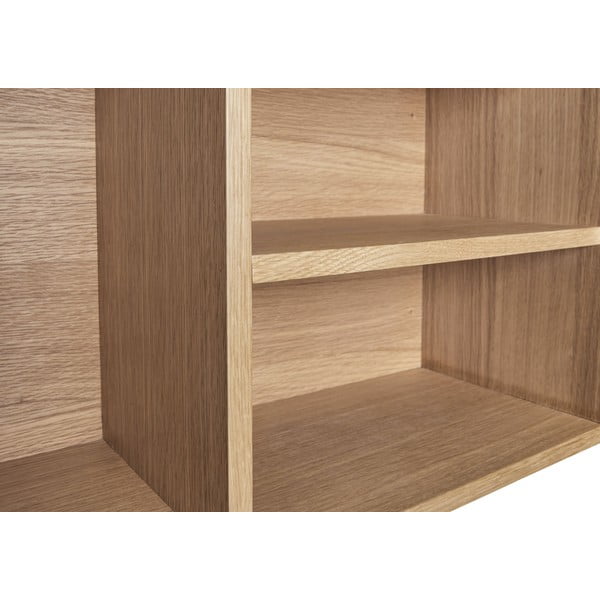 Stenska polica v dekorju hrastovega lesa Collect - Hübsch-image-3