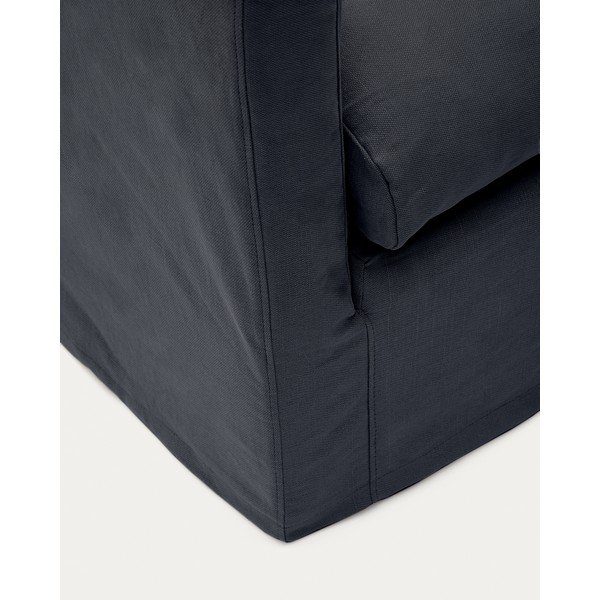 Antracitno siva prevleka 92 cm Nora – Kave Home-image-3