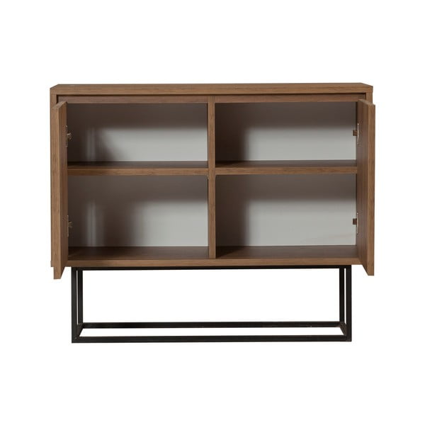 Omarica v orehovem dekorju v naravni barvi 90x72 cm Rodez – Kalune Design-image-2