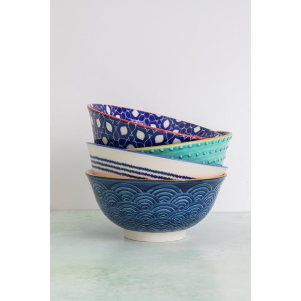 Set 4 keramičnih skled Kitchen Craft, ø 16,5 cm-image-1