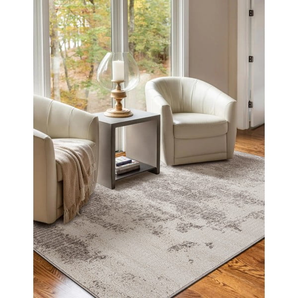 Siva/kremno bela preproga 240x330 cm Lori – FD-image-1