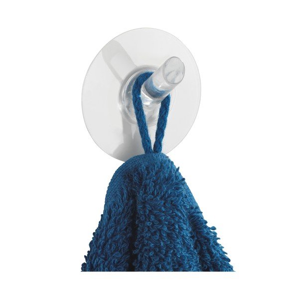 Wenko Static-Loc® Medium Transparent Wall Hook-image-3