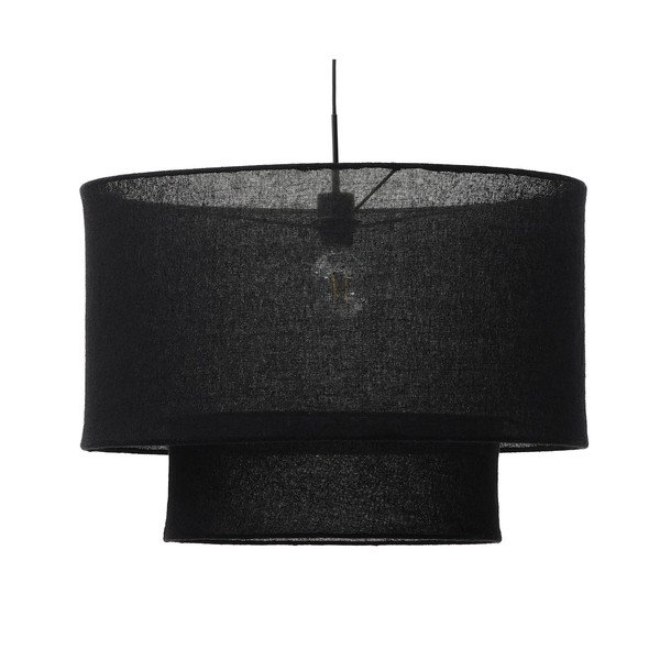 Črno senčilo ø 60 cm Mariela – Kave Home