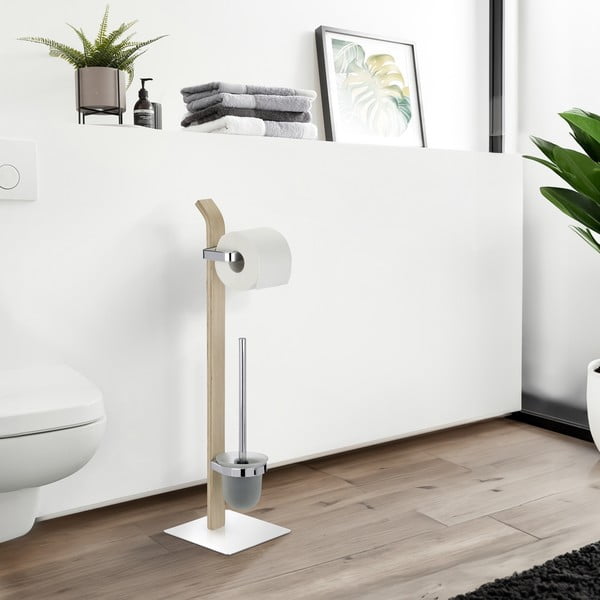 Držalo za toaletni papir in WC ščetko Wenko Samona-image-1