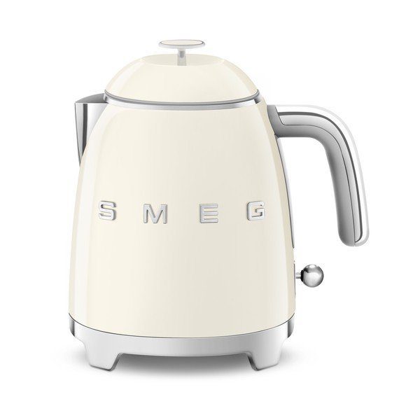 Kremno bel grelnik vode iz nerjavečega jekla 800 ml Retro Style – SMEG
