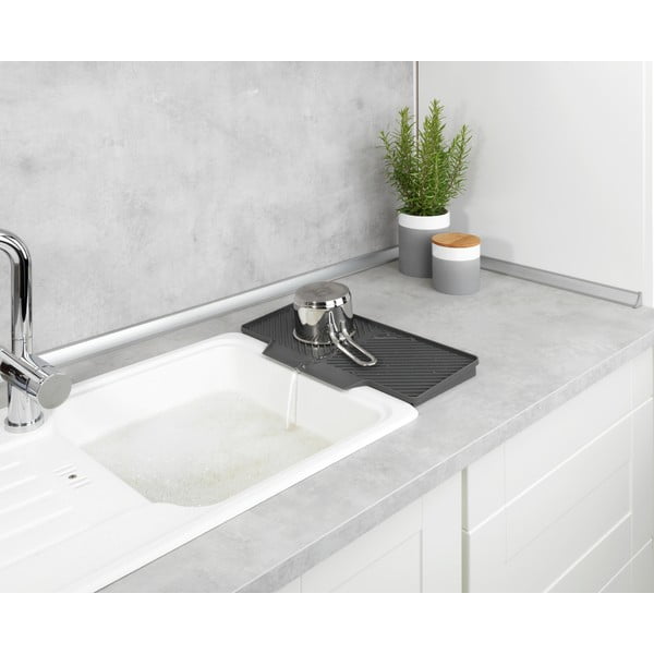 Temno siv odcejalnik Wenko Neli, 20 x 40 cm-image-1