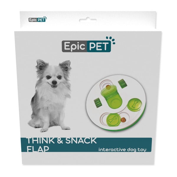 Interaktivna igrača za pse Epic Pet Think & Snack Flap – Plaček Pet Products-image-1