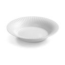Bel porcelanast krožnik za juho Kähler Design Hammershoi, ⌀ 21 cm