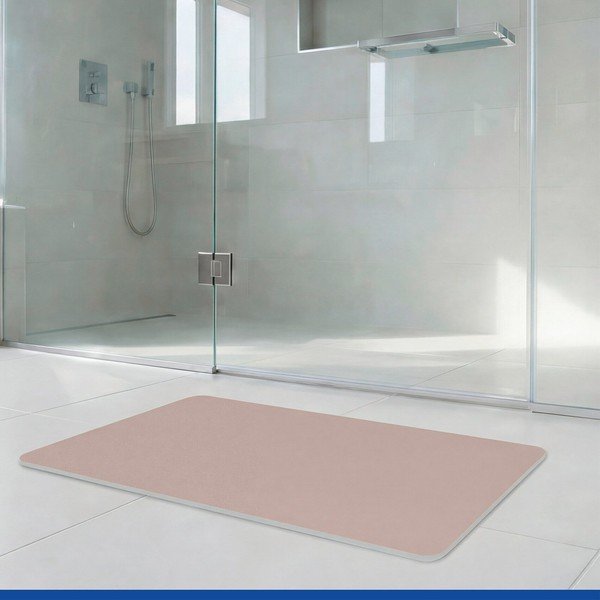 Bež tekstilna kopalniška preproga 40x60 cm Ecru – Wenko-image-2