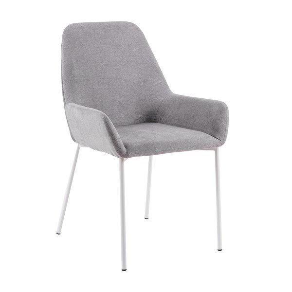 Komplet 4 sivih jedilnih stolov sømcasa Martina-image-1