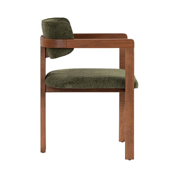Temno zelen jedilni stol z nasloni za roke Toscana – Kalune Design-image-3