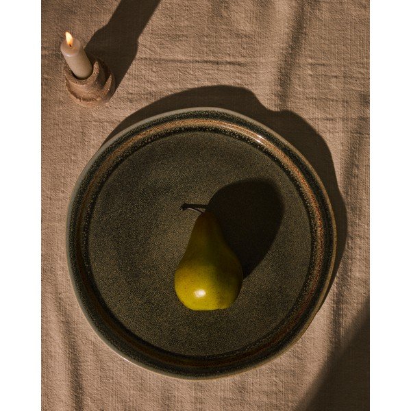 Siv keramičen krožnik ø 28 cm Coval – Kave Home-image-2