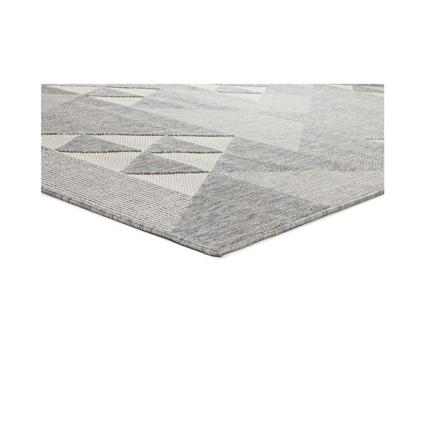 Siva zunanja preproga Universal Clhoe Triangles, 80 x 150 cm-image-1