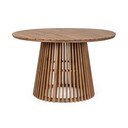 Okrogla vrtna miza iz masivne akacije ø 120 cm Rodano – Bizzotto